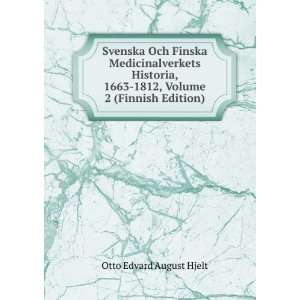   Finnish Edition) (9785876351418) Otto Edvard August Hjelt Books