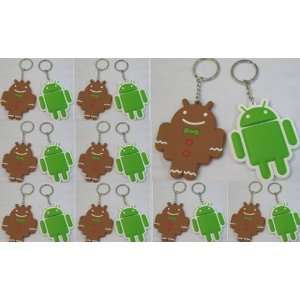  Android Robot & Ice Cream Sandwhich Android Keychain 3.14 