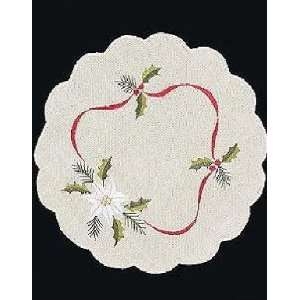  Heritage Lace Fine Linens Homespun Christmas Embroidered 