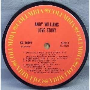  Andy Williams   Love Story (Coaster) 