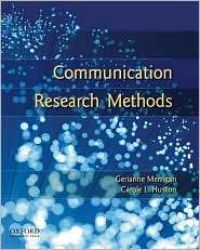 Communication Research Methods, (0195314824), Gerianne Merrigan 
