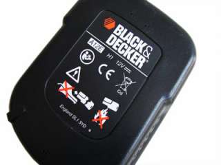 12V Black&Decker Slide Akku Pack Firestorm 12 Volt X  