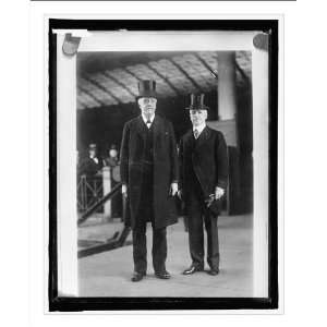  Historic Print (M) [Two men in suits with top hats]