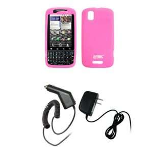  EMPIRE Pink Silicone Skin Cover Case + Car Charger (CLA 