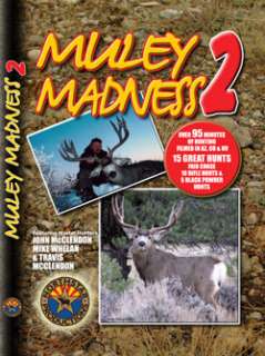 Muley Madness 2 ~ Mule Deer Hunting DVD ~ 15 Hunts  