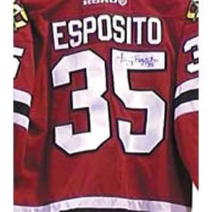  Signed Tony Esposito Jersey   Authentic