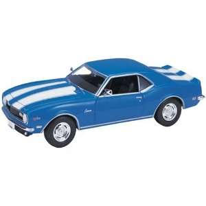  1968 Blue with White Racing Stripes Chevy Camaro Z28 1 