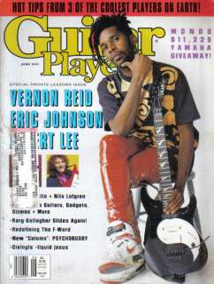 Guitar Player Magazine June 1991 Vernon Reid Albert Lee  