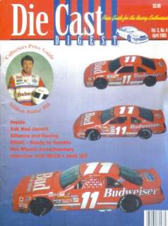 1993 DIECAST DIGEST Price Guide BILL ELLIOTT On Front  