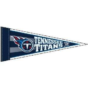  TENNESSEE TITANS OFFICIAL LOGO PENNANT BUTTON BUMPER 