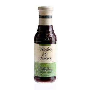 Fischer & Wieser, Roasted Blackberry Chipotle Sauce, 16 Ounce Bottle 