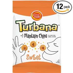 Turbana Plantain Chips Sweet, 7 Ounce Grocery & Gourmet Food