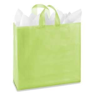   16 x 6 x 16 Lime Green Queen Frosty Shoppers