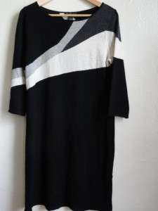 JONES NY PONTE WAVE HEM A LINE RAYON DRESS, Black , Size 8, MSRP $128 