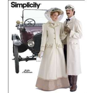 Simplicity 2581 Sew Pattern MISSES AND MEN HISTORICAL COSTUME Coat and 