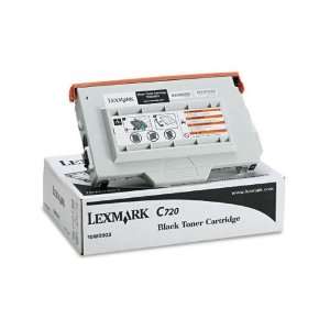  Lexmark C720 OEM Black Toner Cartridge   12,000 Pages 