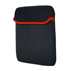   Black Reversible Neoprene Sleeve Bag Case For Apple iPad and iPad 2