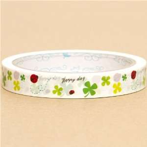   : cloverleaves Deco Tape with ladybirds Happy Day cute: Toys & Games
