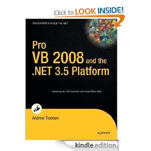 Pro VB 2008 and the .NET 3.5 Platform (Experts Voice) Andrew 