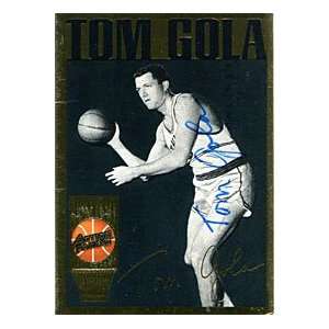 Tom Gola Autographed / Signed 1994 Action Packed Card  