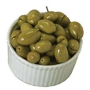 Green Cracked Olives 1 Gallon $13.48 Grocery & Gourmet Food
