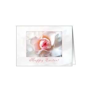  white and pink camellia   Happy Easter Card Health 