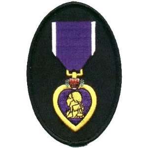  Purple Heart Medal Vet Veteran Military Biker NEW Patch 