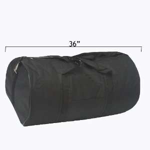  Apsis 36 Roll Shaped Duffel Bag   Black Sports 