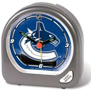  Vancouver Canucks Official 2x2 NHL Travel Alarm Clock 