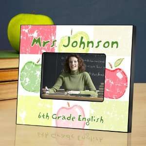   Work Apples Personalized Picture Frames for Teachers