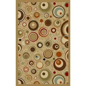  Concord Global   Norah   0202 Circles Area Rug   67 x 9 