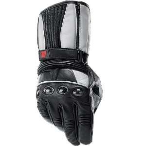 Z1R Gridlock Gauntlet Mens Leather Street Racing Motorcycle Gloves 
