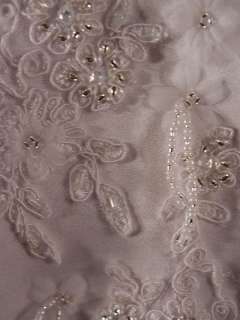 BRAND NEW ASYMMETRICAL WRAP WEDDING DRESS BRIDAL GOWN  