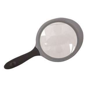   Magnifier 4 Inch Round Magnifier, 6X   Inset Power