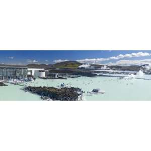 com Tourists at a Spa Lagoon, Blue Lagoon, Reykjavik, Iceland Travel 