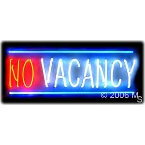 Neon Sign   No Vacancy   Large 13 x 32  Grocery 