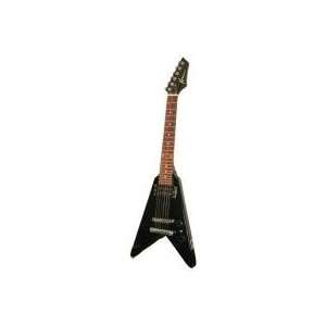  Kona Mini V Shaped Electric Guitar 19 Scale Musical 
