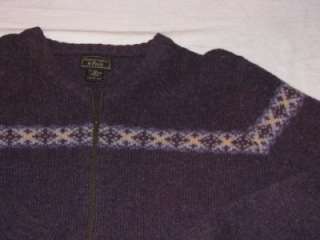 Abercrombie & Fitch 100% Wool Cardigan Sweater Womens Size L Large 12 