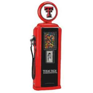   Tech Red Raiders Replica Gas Pump Gumball Machine