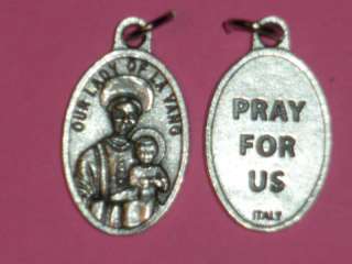 Our Lady of La Vang Vietnam Silvertone Religious Medal  