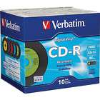 VERBATIM 94439 CD R 16X 80min Digital Vinyl jewel 10 Pk