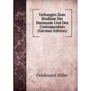   Und Des Contrapunktes (German Edition) Ferdinand Hiller Books
