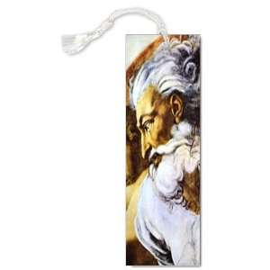  Fine Art Michelangelo Head of God Bookmark