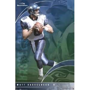  Seattle Seahawks  Matt Hasselbeck Poster Print, 22x34 