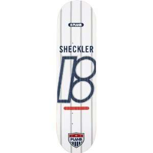  Plan B Sheckler Club 8.0 Skateboard Deck Sports 