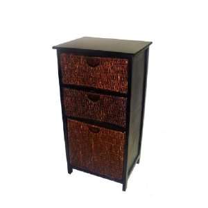    3 Drawer Compact Storage Shelf by America Basket: Office Products