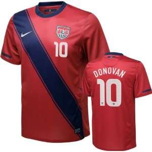  Landon Donovan #10 Red Nike Soccer Jersey: United States Soccer 