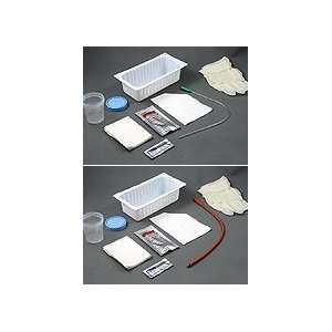  Amsure® Urethral Catheterization Tray Red Rubber 14Fr 