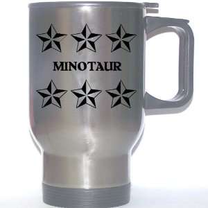 Personal Name Gift   MINOTAUR Stainless Steel Mug (black 