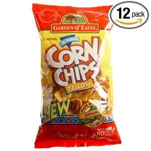 Garden of Eatin® Corn Chips Yellow, 7.5 Ounce Units (Pack of 12)